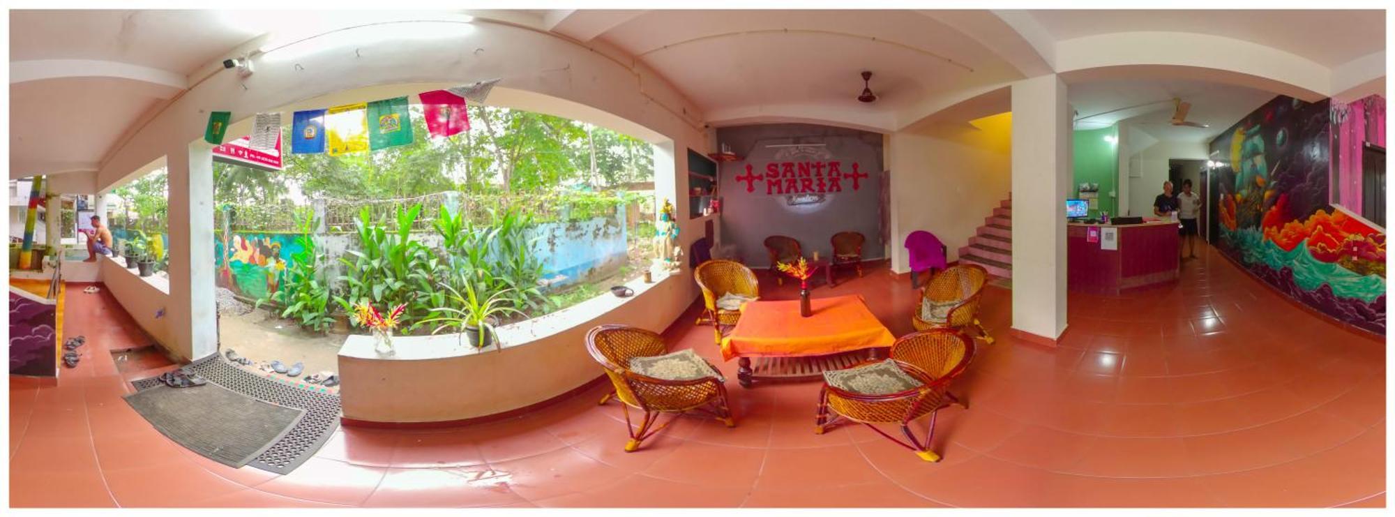 Santa Maria Hostel Kovalam Ngoại thất bức ảnh